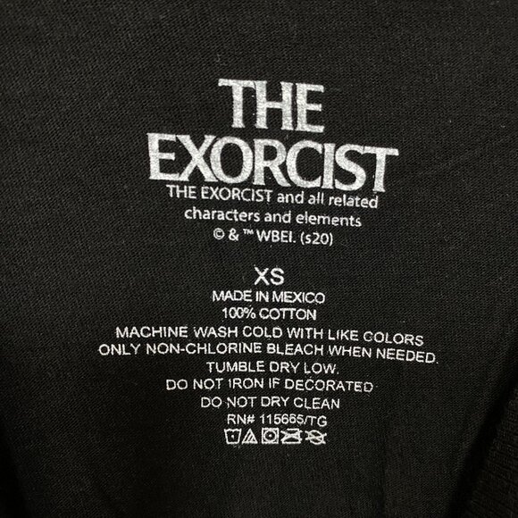 The Exorcist Horror Graphic Design T-Shirt Extra Small - Picture 4 of 4